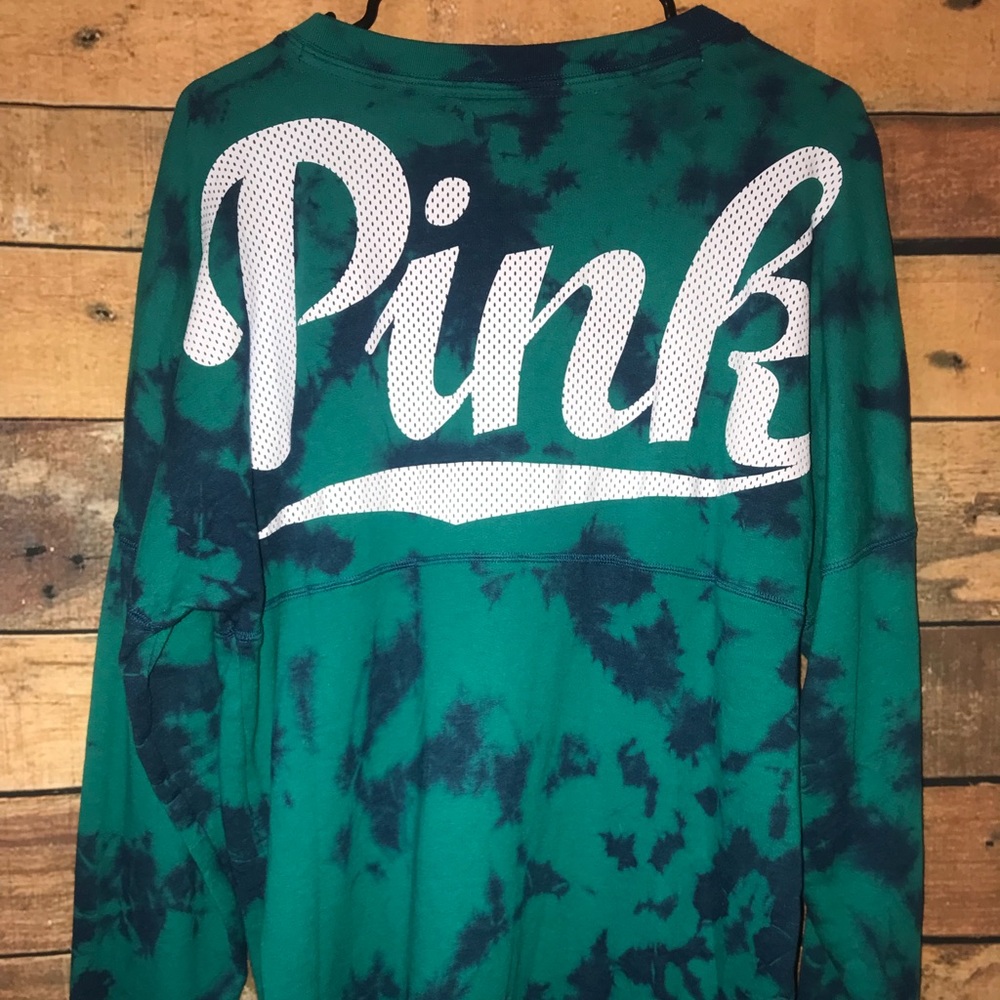 Victorias Secret PINK Small Varsity Crew Oversized